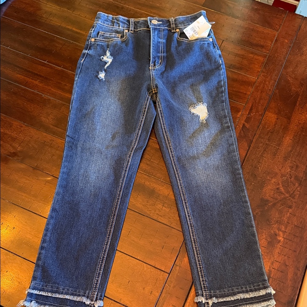 Cato Kids Blue Distressed Jeans